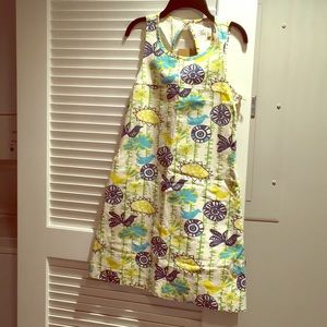 Canvas printed dress